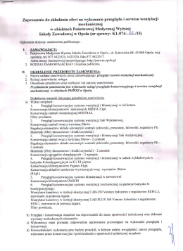 szkoly zawodowej w oporu (nr sprawy: K1-074