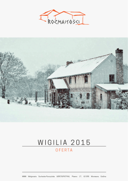 WIGILIA 2015