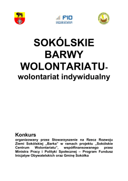 SOKÓLSKIE BARWY WOLONTARIATU – wolontariat