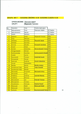 Lista III