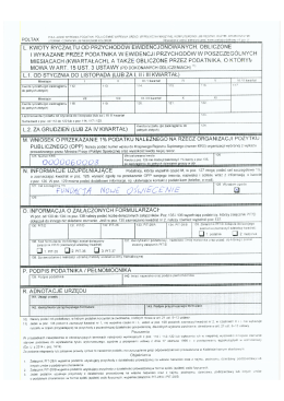 zobacz prawidłowo wpisane dane w PIT