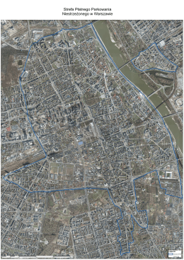 Strefa płatnego parkowania niestrzeżonego