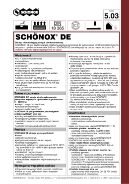 Schonox DE
