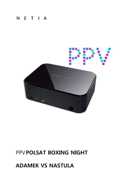 PPVPOLSAT BOXING NIGHT ADAMEK VS NASTULA