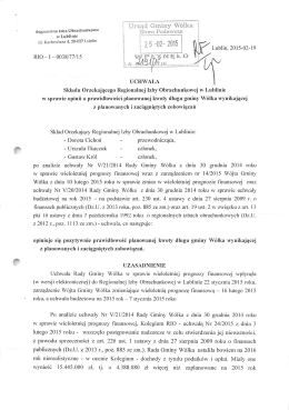 Treść uchwały