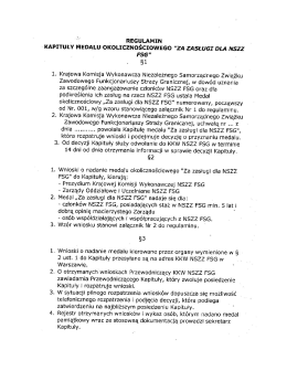 . REGULAMIN kAPz`ruŁY MEDALU okochzNoścIowEGo "2A