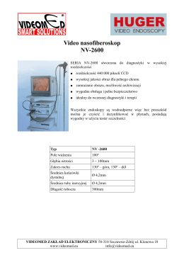 Video nasofiberoskop NV-2600