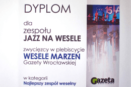 DYPLOM - Jazz Wesele