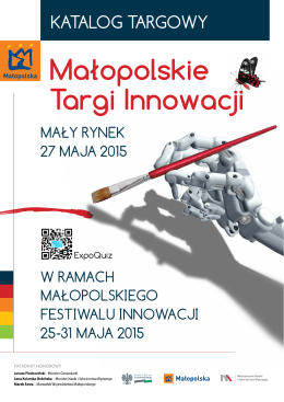 katalog targowy - Małopolskiego Festiwalu Innowacji