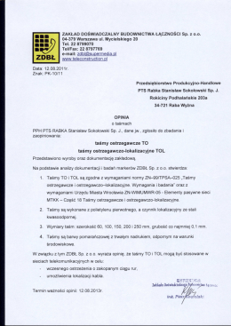 ZAKŁAD DOŚWIADCZALNY BUDOWNICTWA