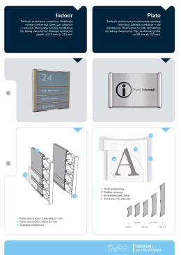PDF - tabliczki Indoor i Plato