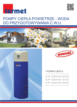 Folder pompa ciepła