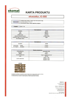 ekosiatka JG-500