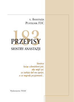 183 NOWE PRZEPISY SIOSTRY ANASTAZJI