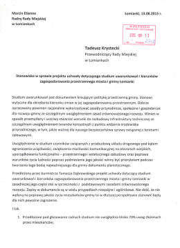 Stanowisko Studium