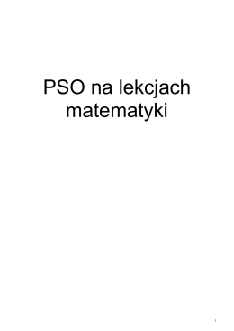 PSO matematyka.docx - Gimnazjum nr 27 w Gdańsku