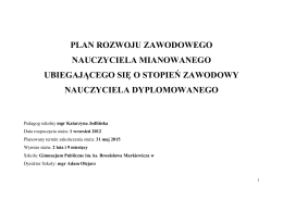 plik pdf - Gimnazjum Publiczne w Pruchniku