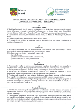 Wojewódzki Fundusz ÜWÜĘSÍC© Ochrony Środowiska