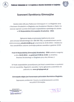 3) Zaproszenie