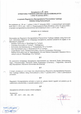 Regulamin Wynagradzania Pracownik&oacute;w TZUK