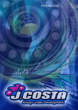 Price list 2013