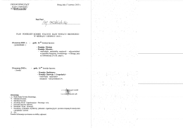 PRZEWODNICZĄCY Brzeg, dnia 17 czerwca 2015 r. RADY POWIATU