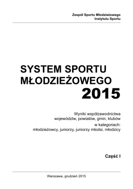 Część 1 - Śląska Federacja Sportu