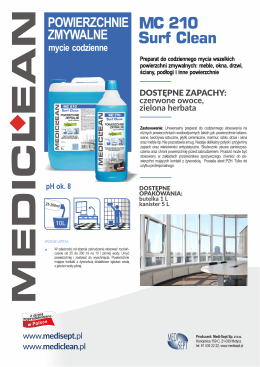 MC 210 Surf Clean - Medi-Sept