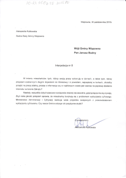 Interpelacja 55.2015 A. Rutkowska