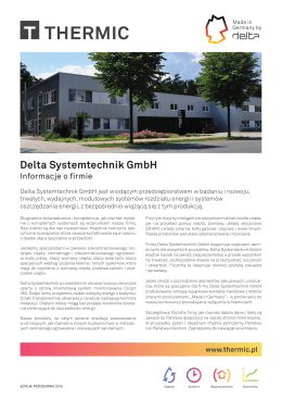 Delta Systemtechnik GmbH – informacja