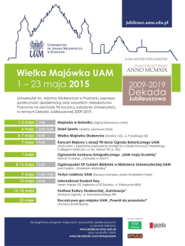 jubileusz..amu.edu.pl - Wydział Biologii UAM