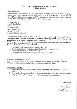 ZAPYTANIE OFERTOWE MDK.WAG.281.18.2015 z