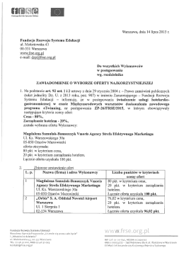 llfi&iacute;āfĺ - BIP FRSE - Fundacja Rozwoju Systemu Edukacji