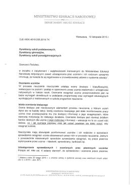 Zasady udostępniania prac pisemnych uczniom i ich rodzicom