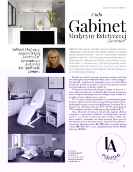 Gabinet - La Estetica