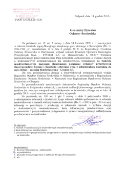 Zawiadomienie 18.12.2015 r