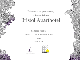 Apartamenty Bristol - Inwestycjewkurortach.pl