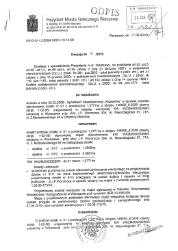 Prezydent Miasta Stołecznego Warszawy