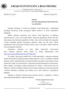 Pismo US Białystok_badania ankietowe