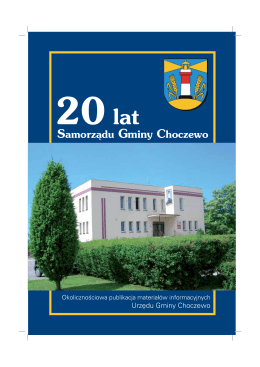 20_lat_choczewo - Gmina Choczewo