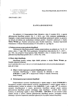Treść zawiadomienia do pobrania