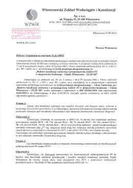 Wyjaśnienia na zapytania (4)
