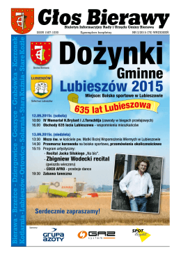 Lubieszów 2015 - przedszkoledziergowice