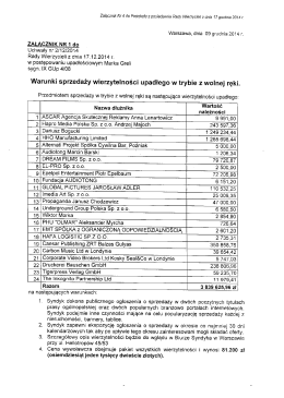 ZAŁĄCZNIK NR 1 do Uchwały nr 211212014