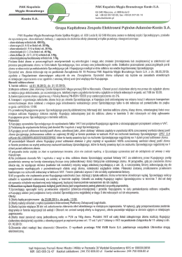 PAK Kopalnia PAK Kopalnia Węgla Brunatnego Konin S.A.