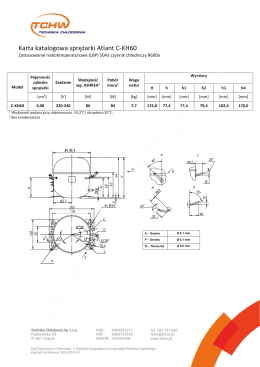Karta katalogowa sprężarki Atlant C-KH60