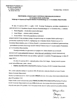 Zespól Szkolno-Przedszkoíny nr 1
