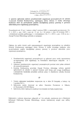 Uchwała erngłDdŚ Zarządu Powiatu Mławskiego_