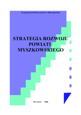 strategia rozwoju powiatu myszkowskiego