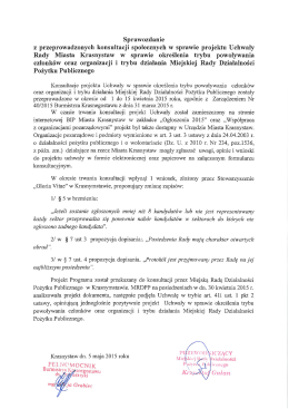 Sprawozdanie - Urząd Miasta Krasnystaw